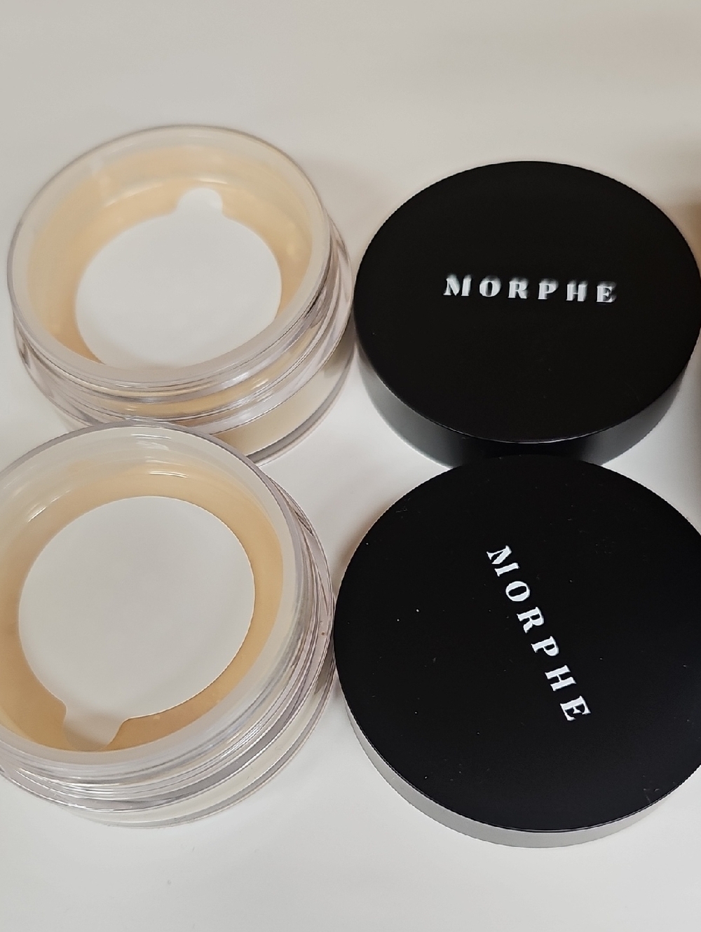 Morphe Bake & Set Powder Banana 9g LoosePowder Semi-Matte Qty2 Bundle New inBox